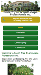 Mobile Screenshot of conchtreeandlandscape.com